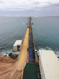 Overhead view of the new Jetty installation