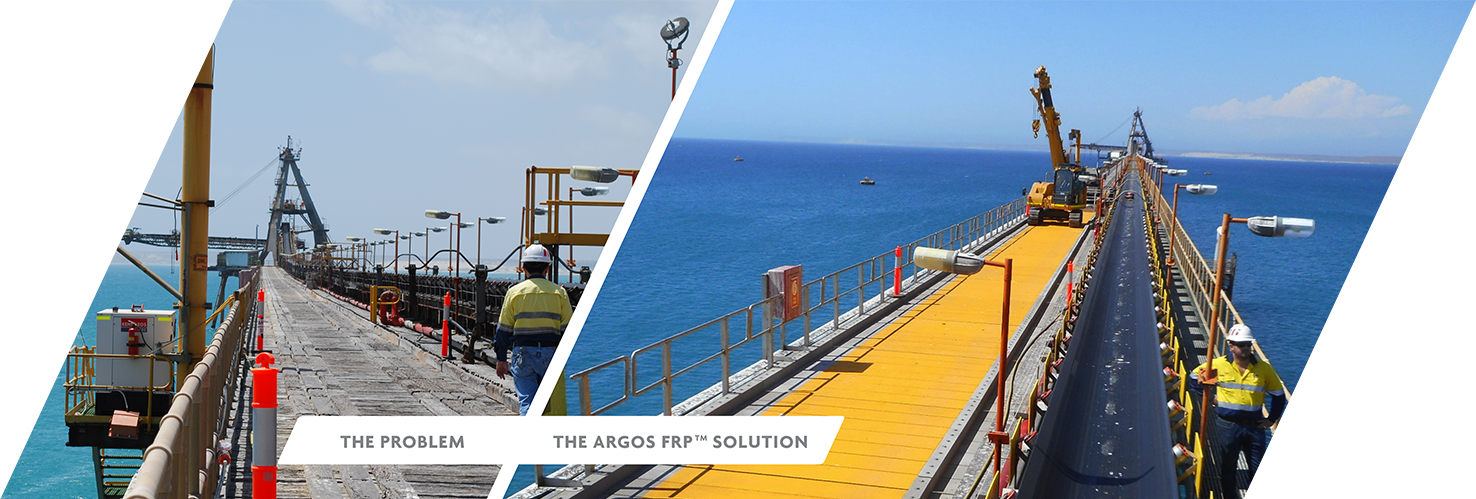 Argos FRP: Customised, end-to-end FRP solutions for your construction and corrosion problems.